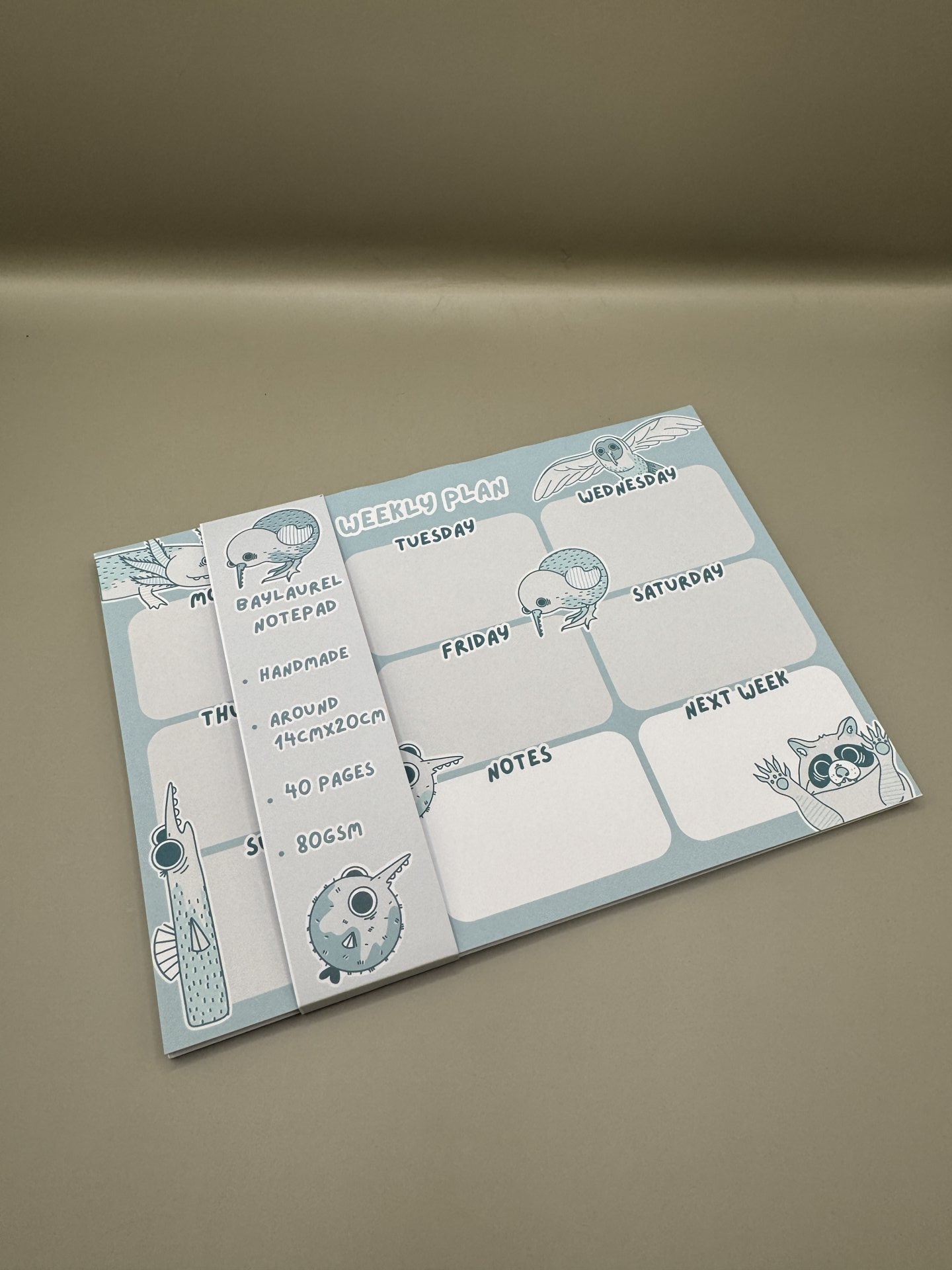 Baylaurel Weekly Planner